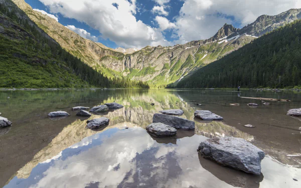  Avalanche Lake, Glacier National Park by skeeze