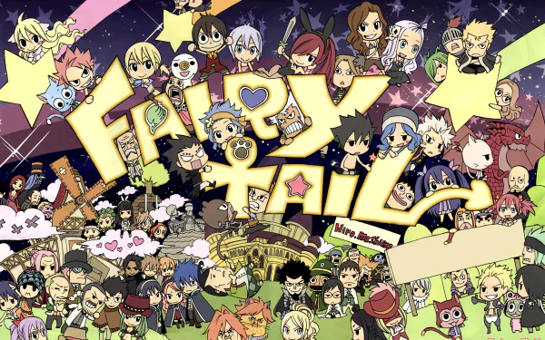 Anime Fairy Tail HD Desktop Wallpaper | Background Image