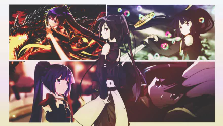 A vibrant HD wallpaper featuring characters from Akatsuki in the anime Log Horizon, showcasing dynamic poses and colorful backgrounds that capture the essence of the series.
