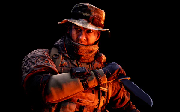 knife soldier video game Battlefield 4 HD Desktop Wallpaper | Background Image