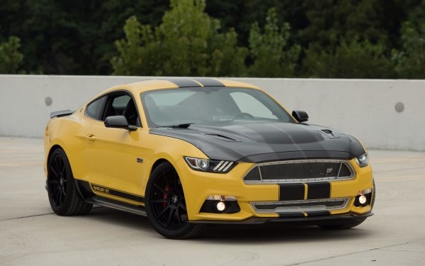 Vehicles Ford Mustang Shelby Ford Ford Mustang Muscle Car Car Yellow Car HD Wallpaper | Background Image