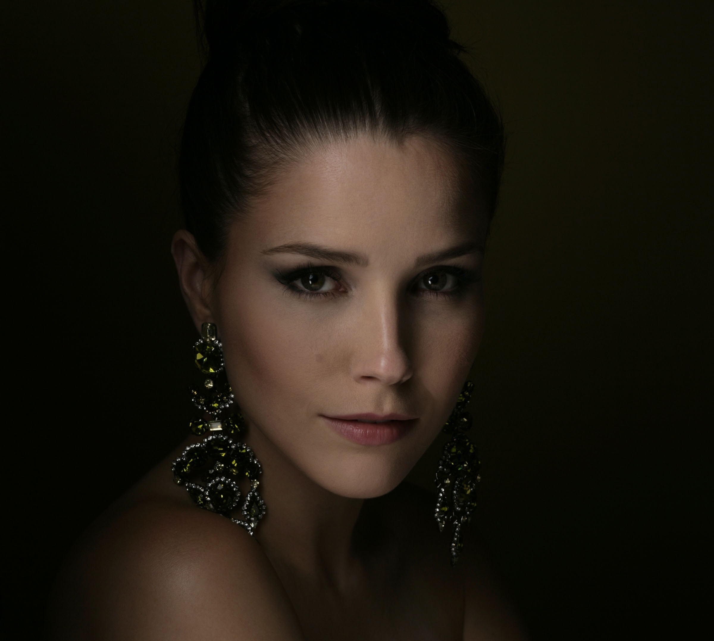 Download Brunette American Actress Face Earrings Celebrity Sophia Bush