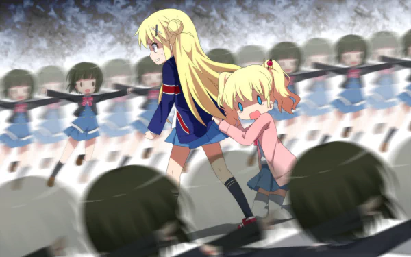 Anime KINMOZA! HD Desktop Wallpaper | Background Image