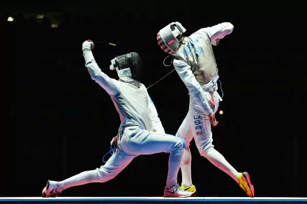 fencing Sports HD Desktop Wallpaper | Background Image