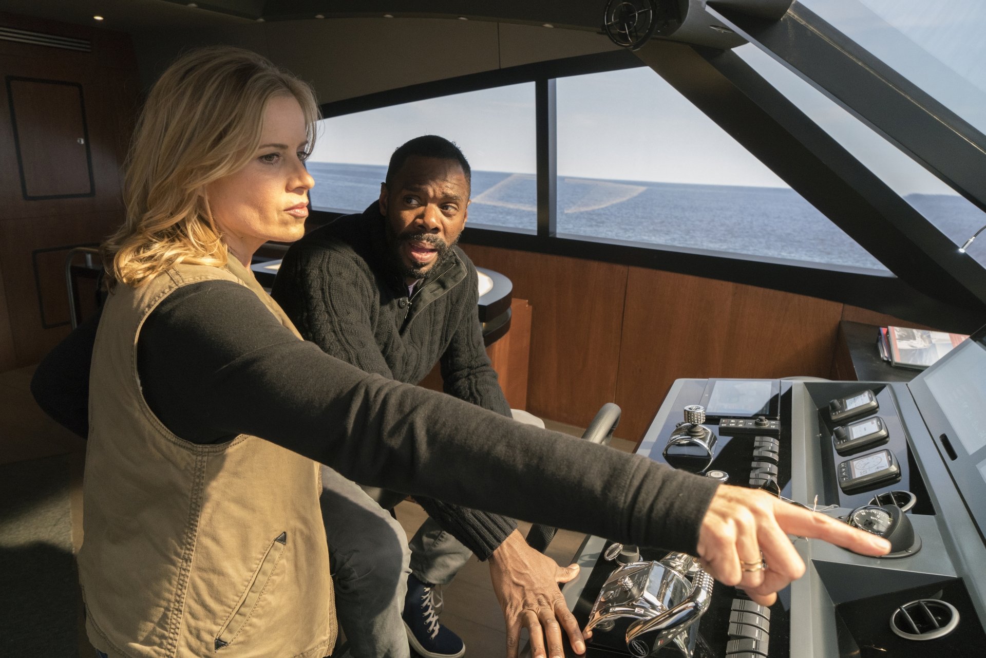 Download Colman Domingo Victor Strand Madison Clark Kim Dickens TV Show Fear The Walking Dead 8k Ultra HD Wallpaper