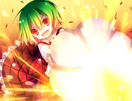 Yuuka Kazami Anime Touhou HD Desktop Wallpaper | Background Image