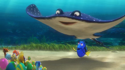 Mr. Ray (Finding Nemo) Dory (Finding Nemo) movie Finding Dory HD Desktop Wallpaper | Background Image