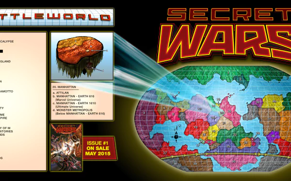 Comic secret wars HD Desktop Wallpaper | Background Image