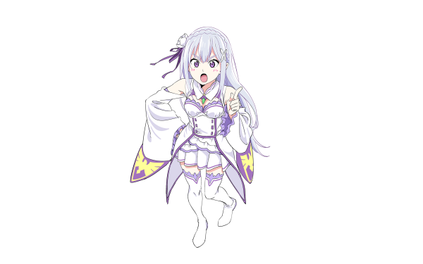 805 Emilia (Re:ZERO) HD Wallpapers | Background Images - Wallpaper
