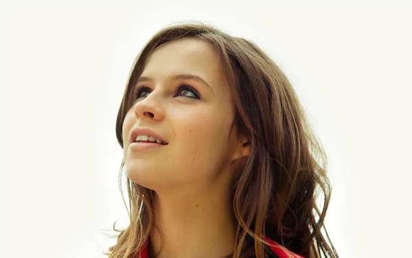 face brown eyes English brunette singer music Gabrielle Aplin HD Desktop Wallpaper | Background Image