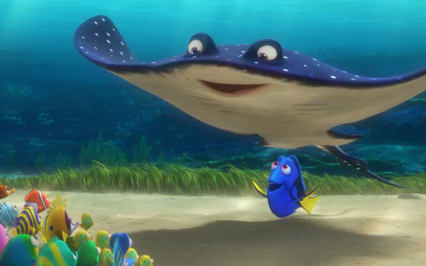 Mr. Ray (Finding Nemo) Dory (Finding Nemo) movie Finding Dory HD Desktop Wallpaper | Background Image
