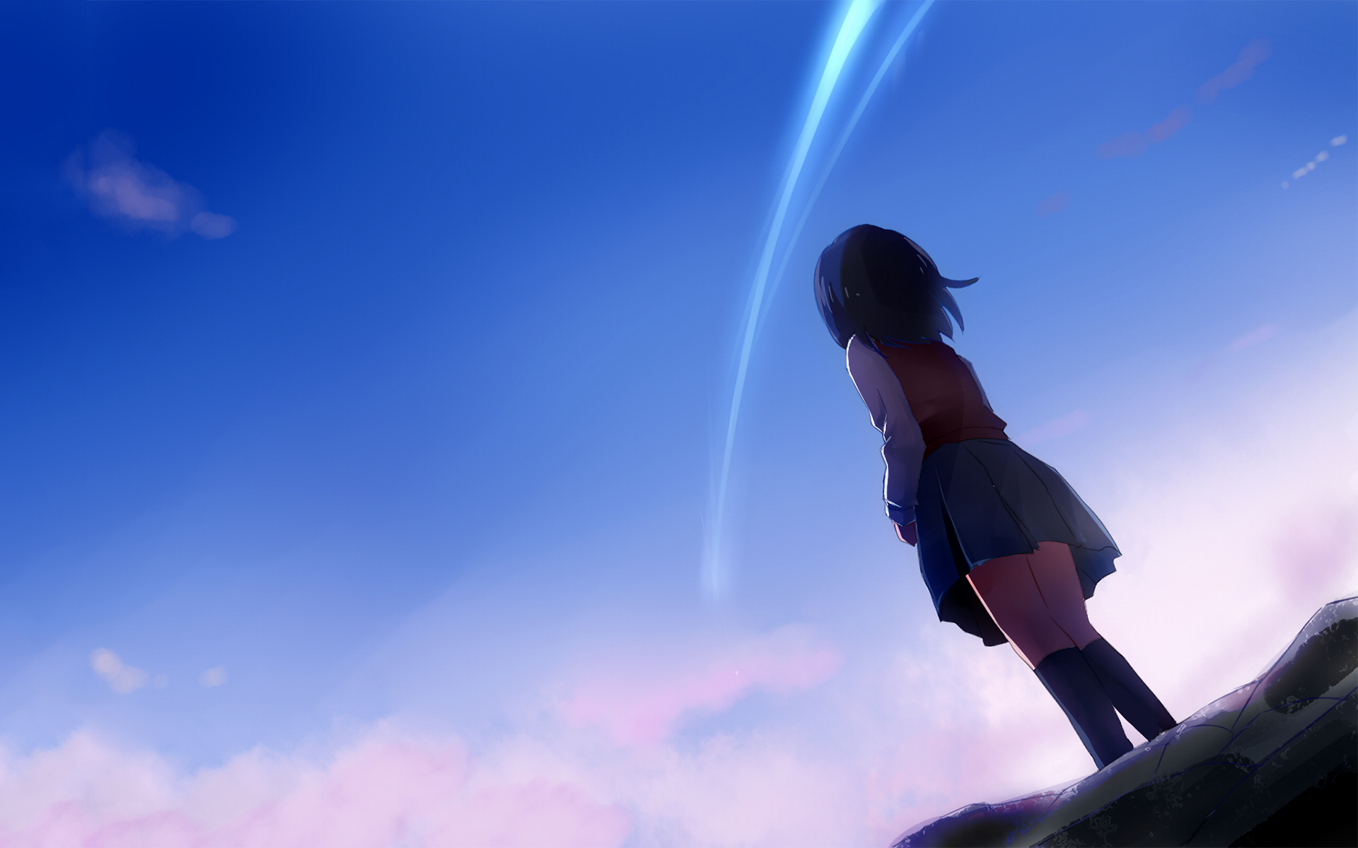 Anime Your Name. 4k Ultra HD Wallpaper by Masabodo