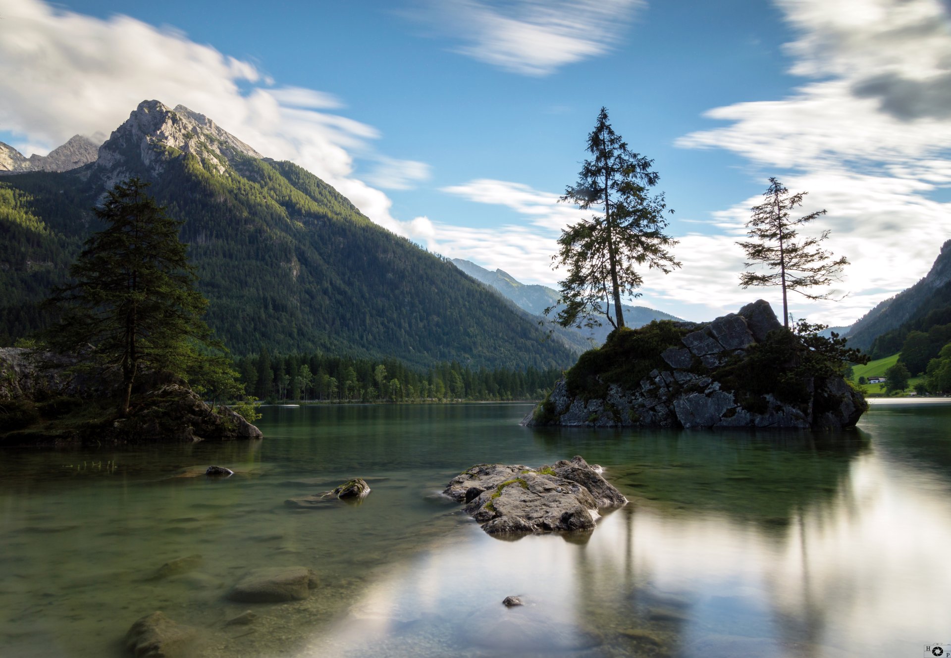 Download Tree Reflection Nature Lake HD Wallpaper