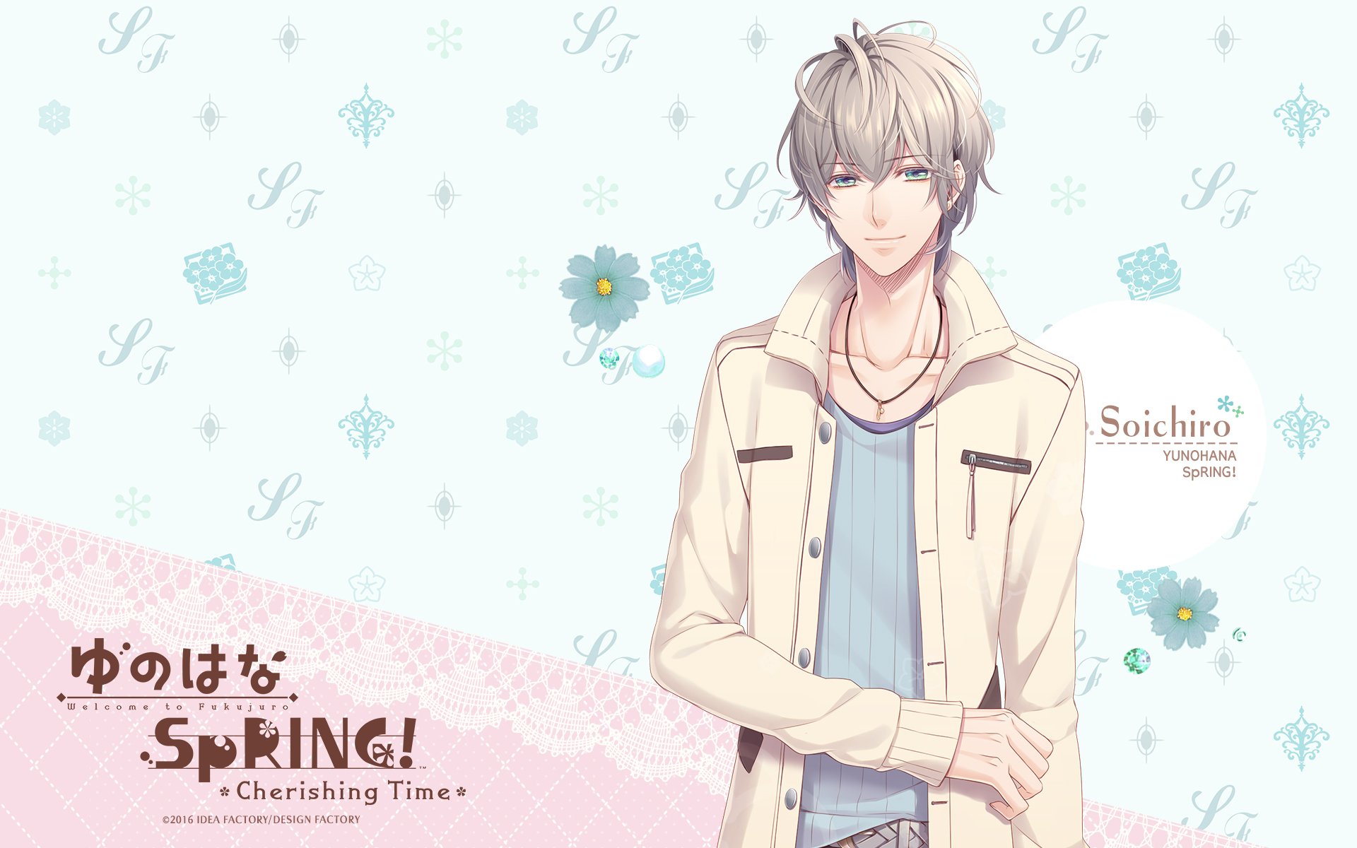 Download Anime Yunohana Spring! Cherishing Time HD Wallpaper