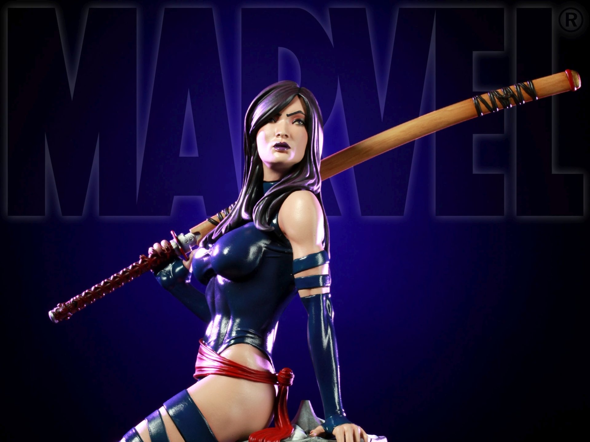 Download Comic Psylocke (Marvel Comics) HD Wallpaper