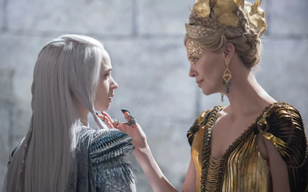 Charlize Theron Emily Blunt movie The Huntsman: Winter's War HD Desktop Wallpaper | Background Image