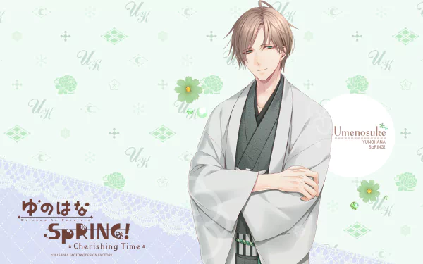 Anime Yunohana Spring! Cherishing Time HD Desktop Wallpaper | Background Image