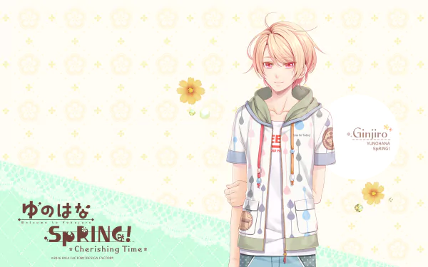 Anime Yunohana Spring! Cherishing Time HD Desktop Wallpaper | Background Image