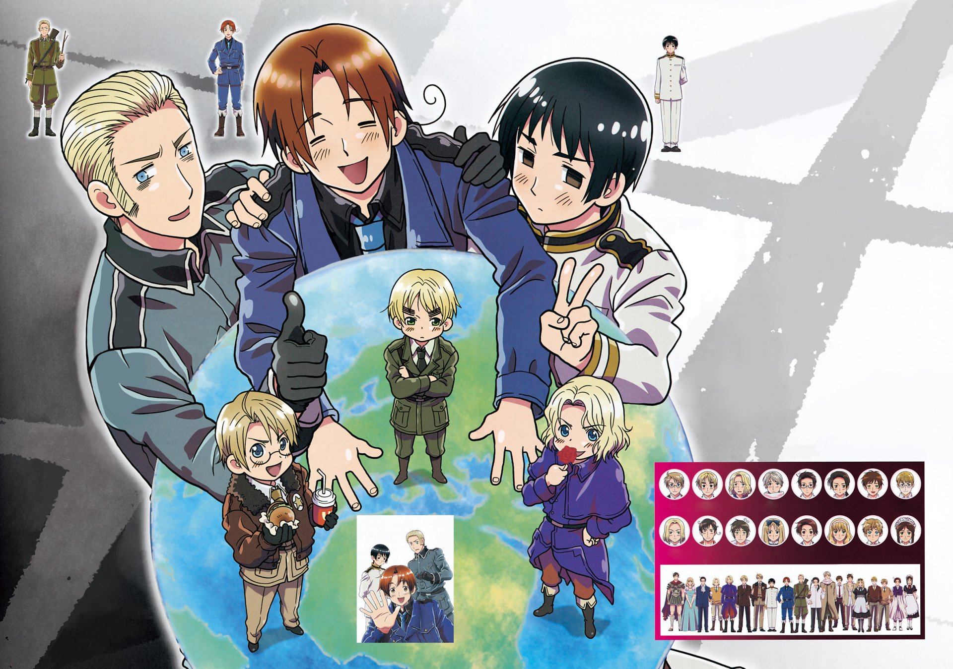 Hetalia: Axis Powers Anime Storyboard Collection Vol. 2 - Tokyo Otaku Mode  (TOM)