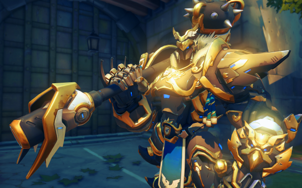 Video Game Overwatch Reinhardt HD Wallpaper | Background Image