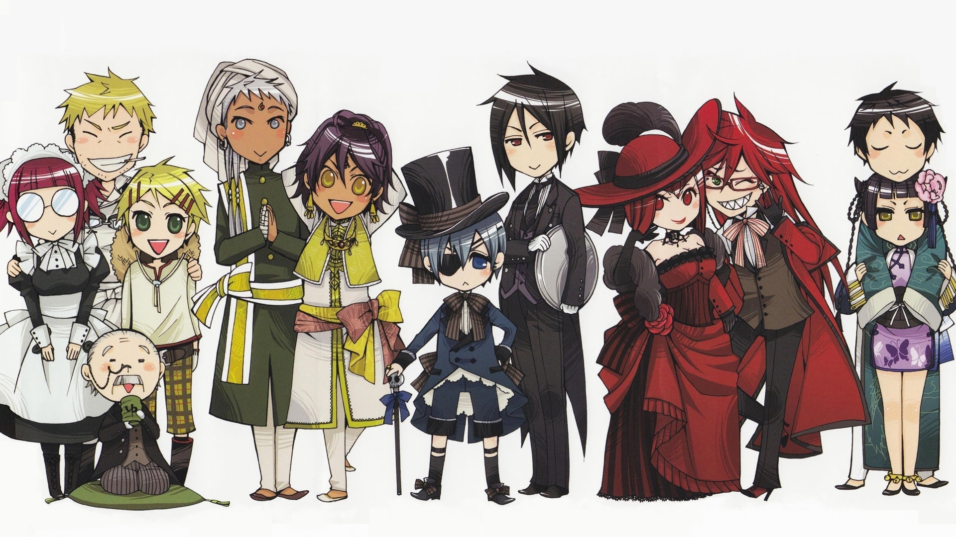 Résultats de recherche d'images pour « black butler wallpaper »