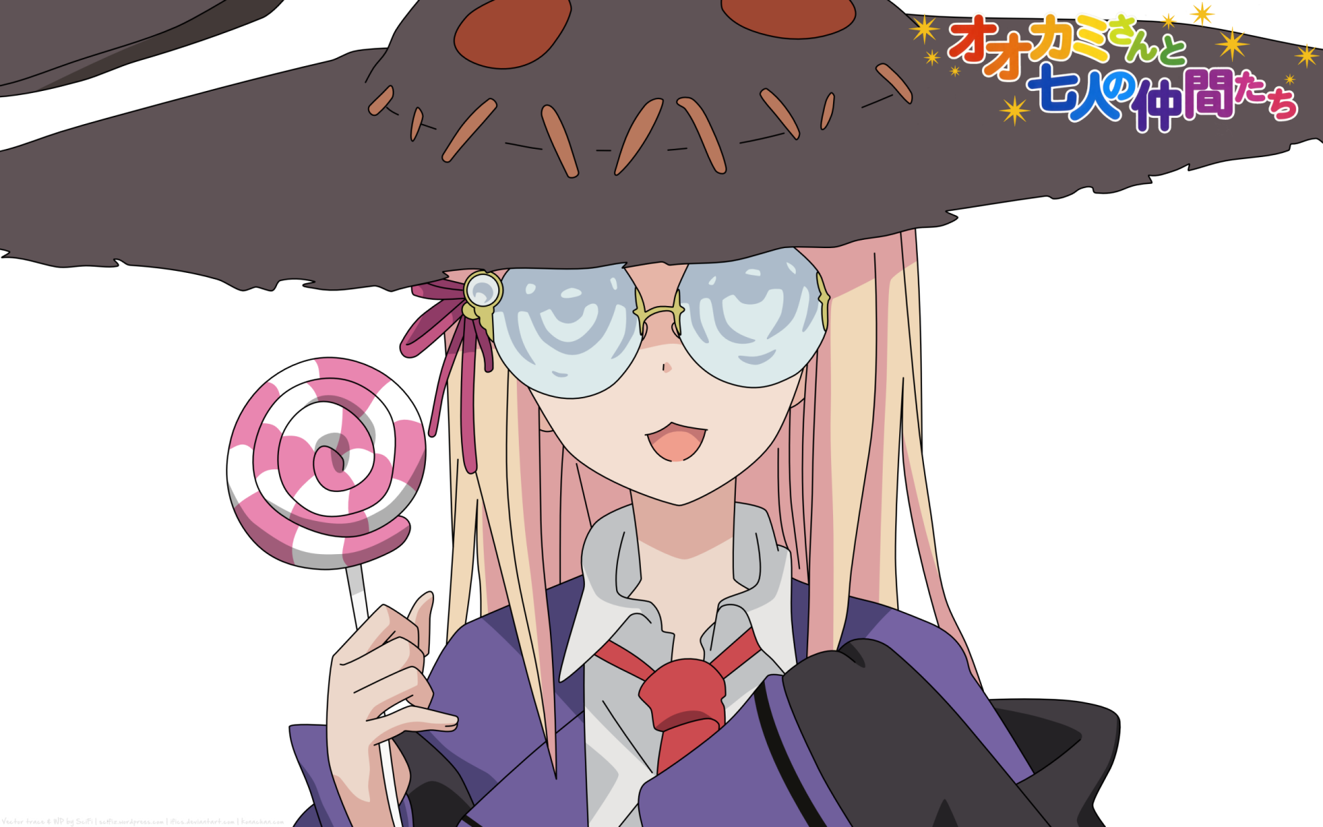 Download Anime Ookami-san To Shichinin No Nakama-tachi HD Wallpaper