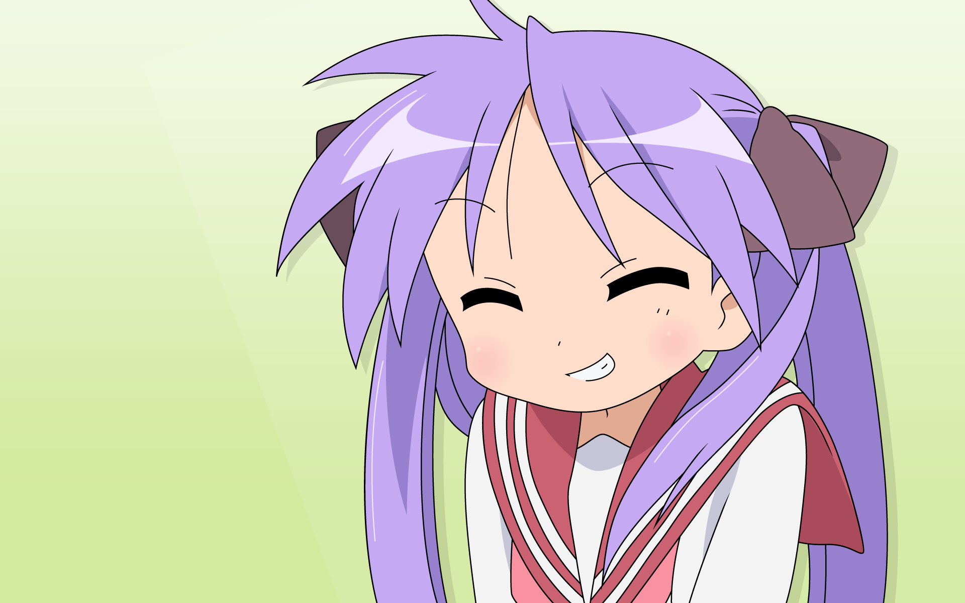 Download Kagami Hiiragi Anime Lucky Star HD Wallpaper