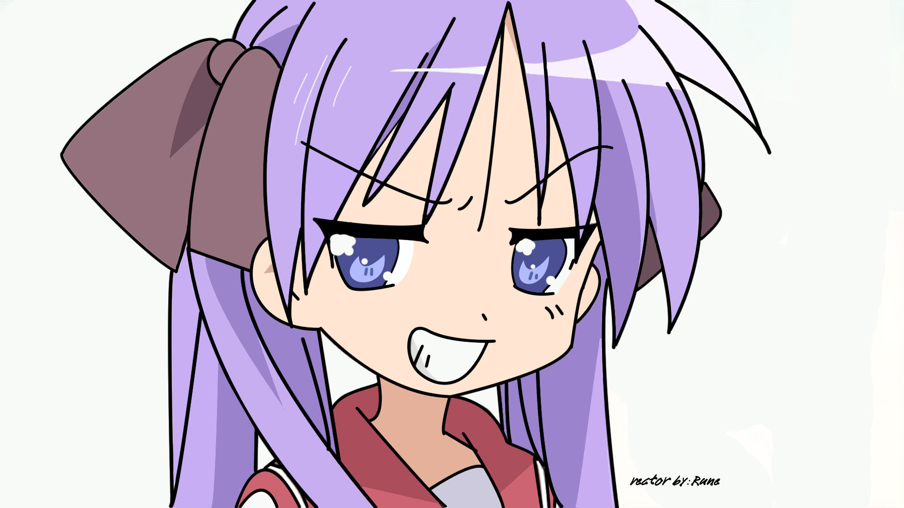 Download Kagami Hiiragi Anime Lucky Star Wallpaper