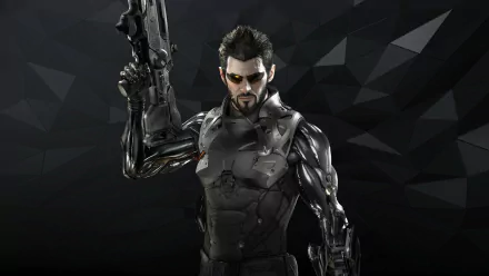 Adam Jensen video game Deus Ex: Mankind Divided HD Desktop Wallpaper | Background Image
