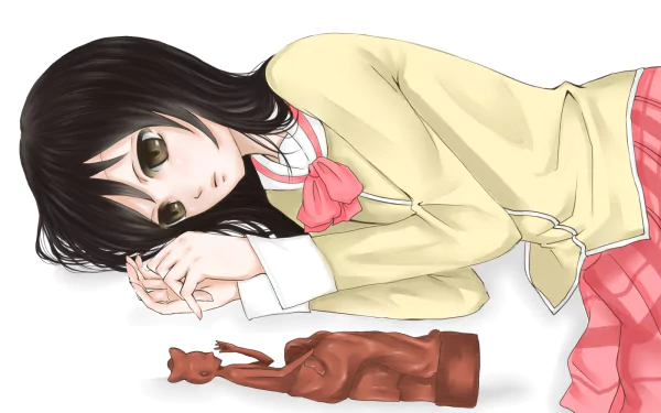 Mai Minakami Anime Nichijō HD Desktop Wallpaper | Background Image
