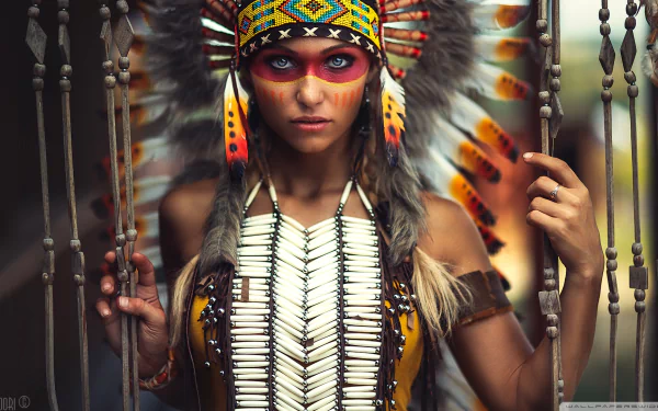 woman native american HD Desktop Wallpaper | Background Image