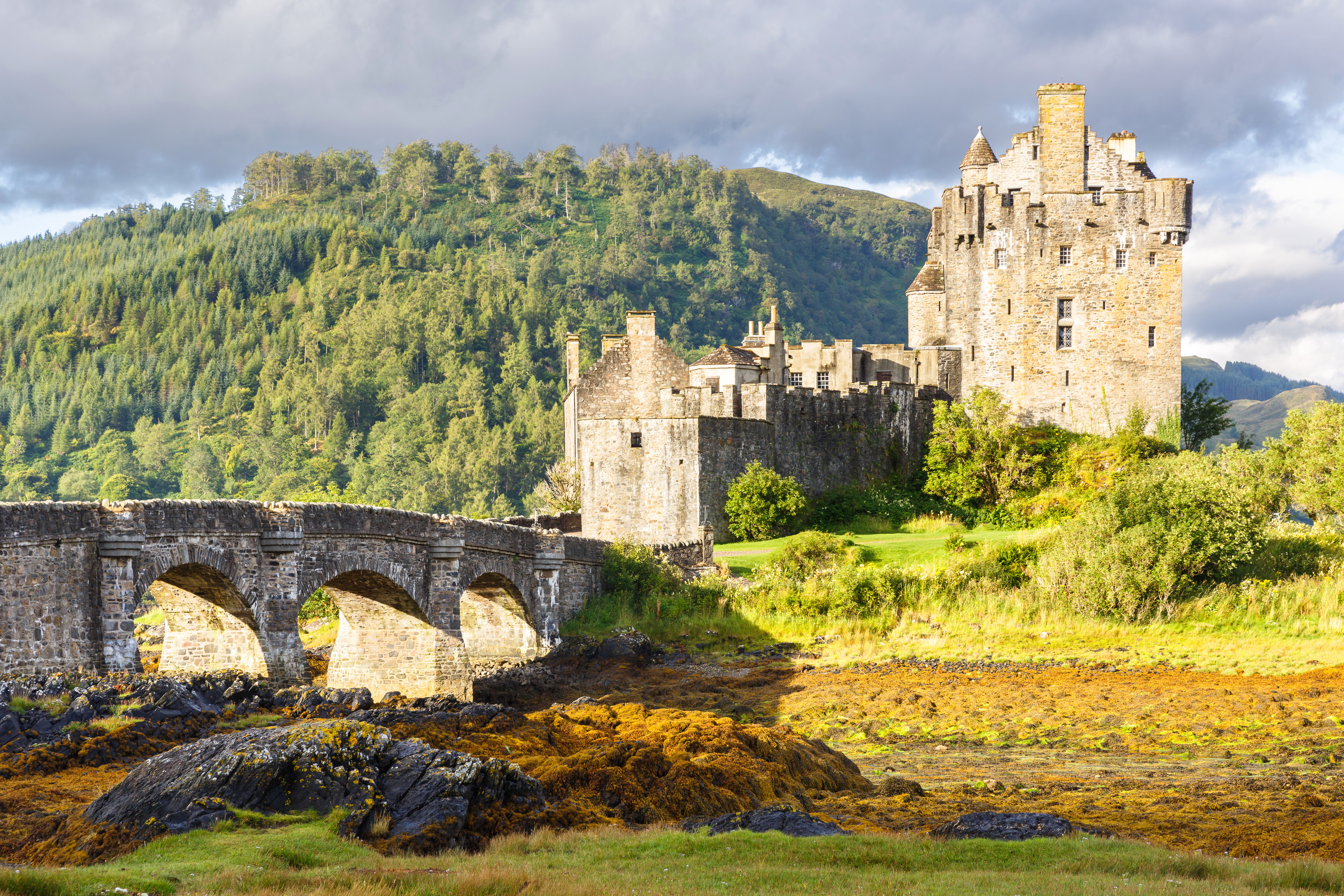Man Made Eilean Donan Castle HD Wallpaper | Background Image