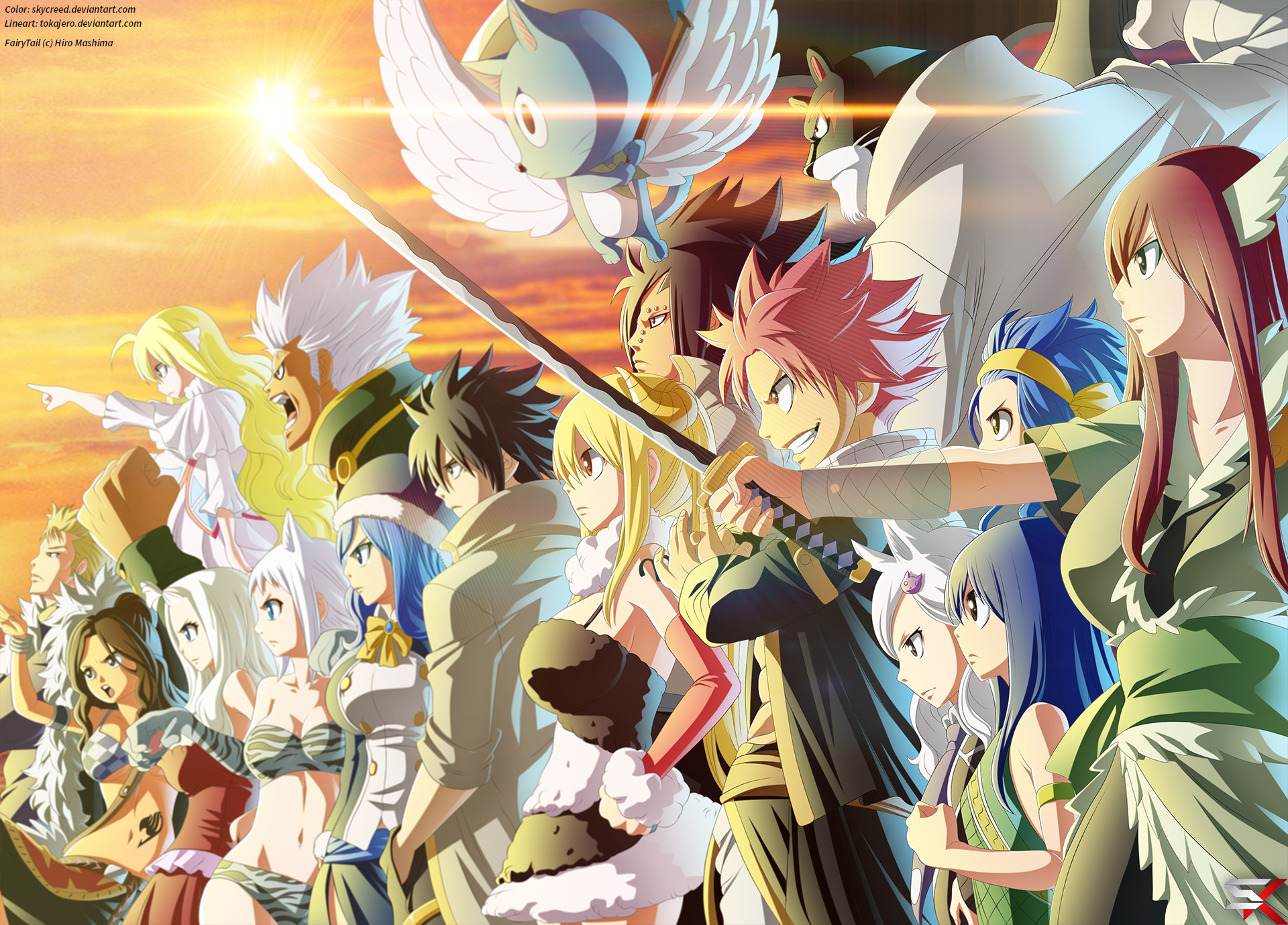 Fairy Tail HD Wallpaper | Background Image | 1920x1379 | ID:735659