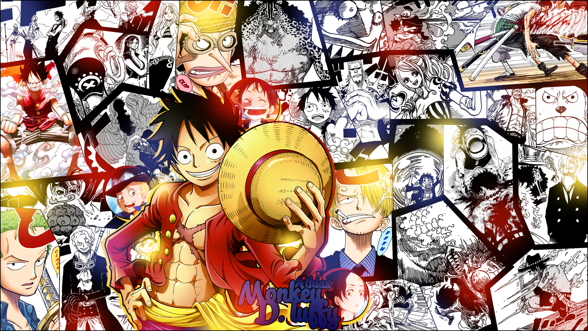 Portgas D Ace Hd Wallpaper Hintergrund 1920x1080