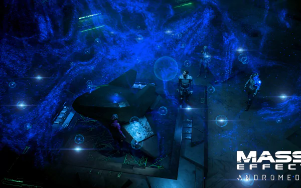 PeeBee (Mass Effect) Cora Harper Liam Kosta Scott Ryder video game Mass Effect: Andromeda HD Desktop Wallpaper | Background Image