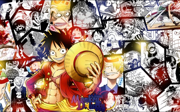 Anime One Piece Monkey D. Luffy Nami Sanji Roronoa Zoro Nico Robin Tony Tony Chopper Usopp Portgas D. Ace HD Wallpaper | Background Image