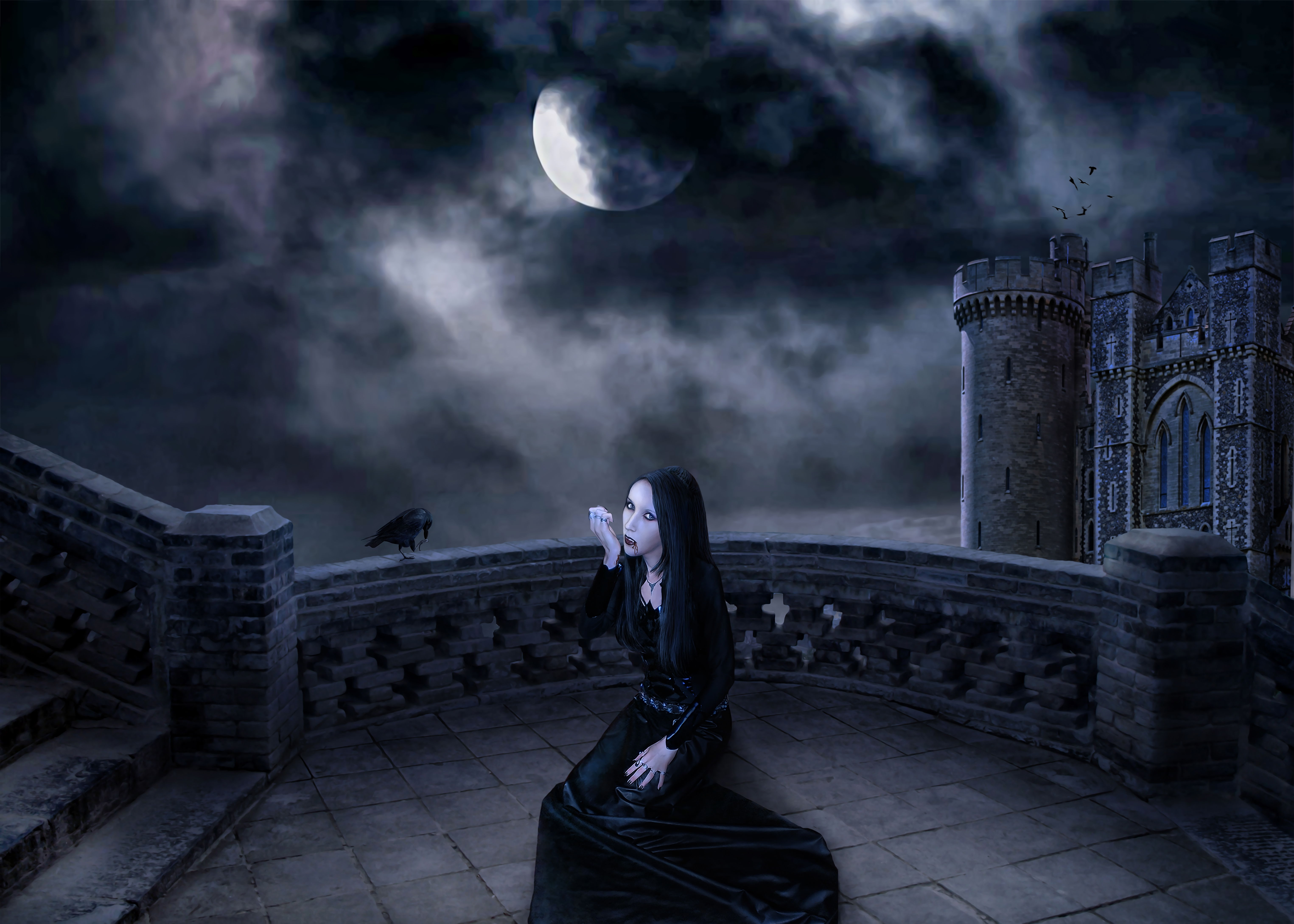 Gothic Fantasy Girl by IvannaDark