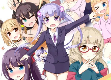 Anime New Game! HD Desktop Wallpaper | Background Image