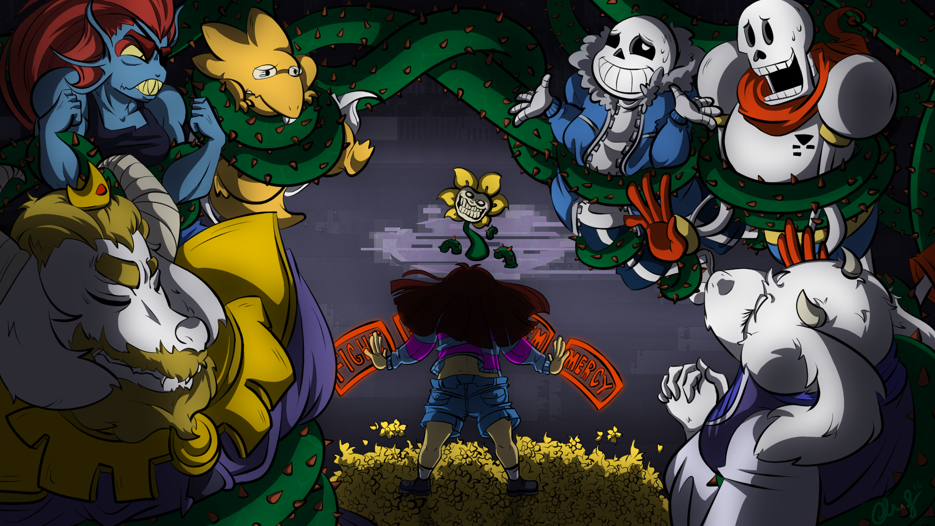 Latest games tagged flowey and Undertale 