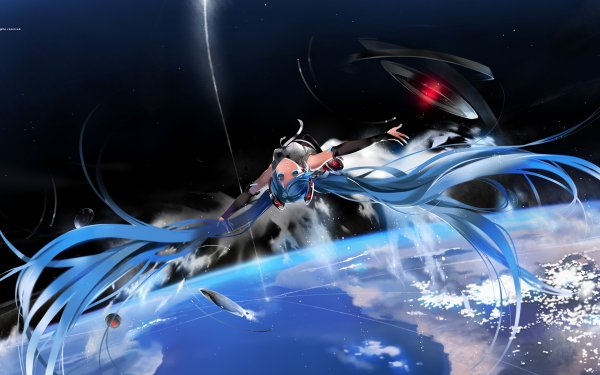 Anime Vocaloid Hatsune Miku HD Wallpaper | Background Image
