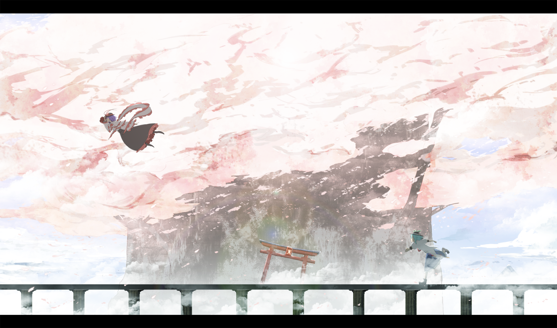 Download Anime Touhou HD Wallpaper