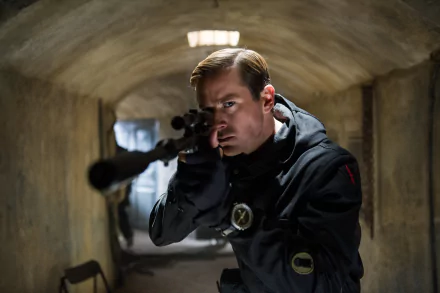 Illya Kuryakin Armie Hammer movie The Man from U.N.C.L.E. HD Desktop Wallpaper | Background Image