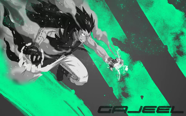 Gajeel Redfox Anime Fairy Tail HD Desktop Wallpaper | Background Image
