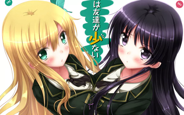 Yozora Mikazuki Sena Kashiwazaki Anime Boku Wa Tomodachi Ga Sukunai HD Desktop Wallpaper | Background Image