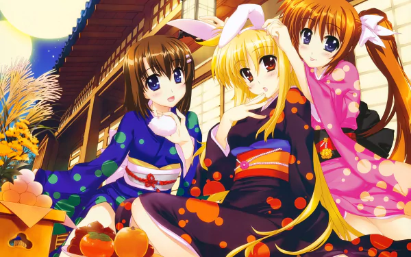 Anime Magical Girl Lyrical Nanoha HD Desktop Wallpaper | Background Image