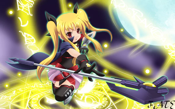 Anime Magical Girl Lyrical Nanoha HD Desktop Wallpaper | Background Image
