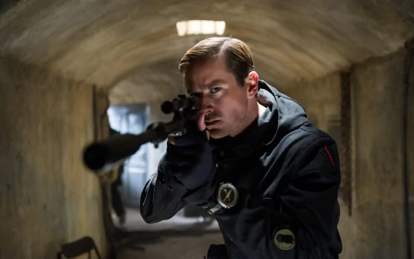 Illya Kuryakin Armie Hammer movie The Man from U.N.C.L.E. HD Desktop Wallpaper | Background Image