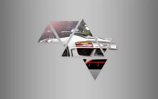 polygon vehicle Audi R8 HD Desktop Wallpaper | Background Image