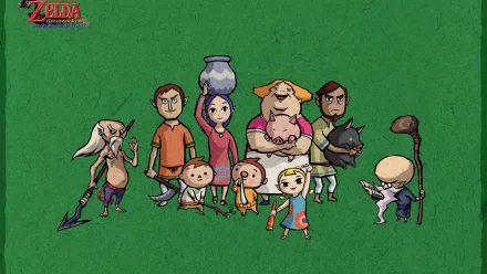 video game The Legend of Zelda: The Wind Waker HD Desktop Wallpaper | Background Image