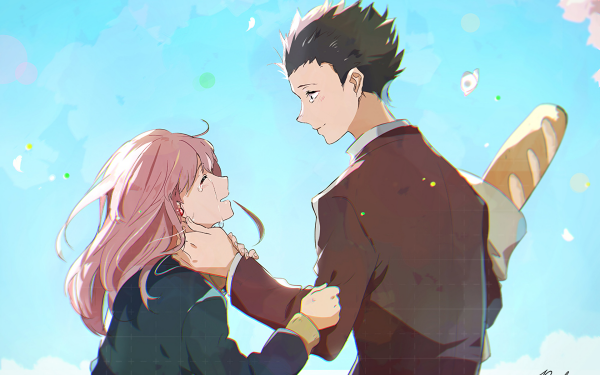 Anime Koe No Katachi Shouko Nishimiya Shouya Ishida HD Wallpaper | Background Image